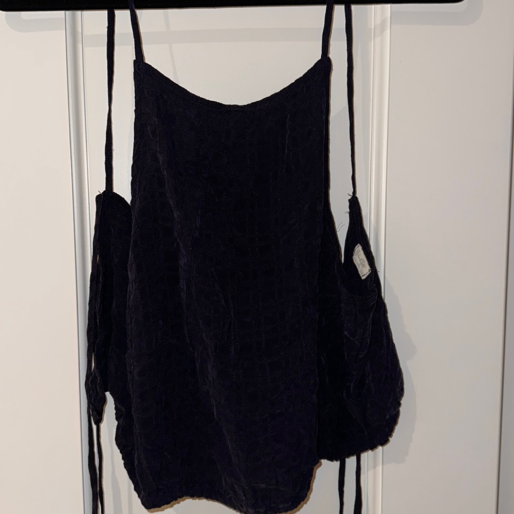John Galt navy tank top